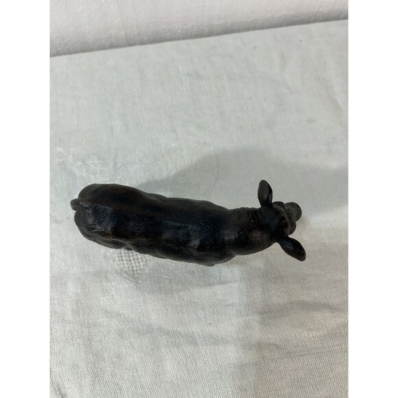 Retired Schleich Bull Black Angus Retired Farm Animal Nativity Scene Animal 2003 - Picture 3 of 4